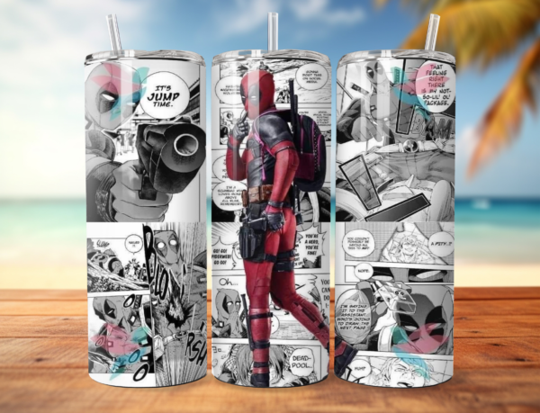 20oz Deadpool Tumbler