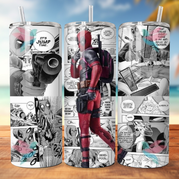 20oz Deadpool Tumbler