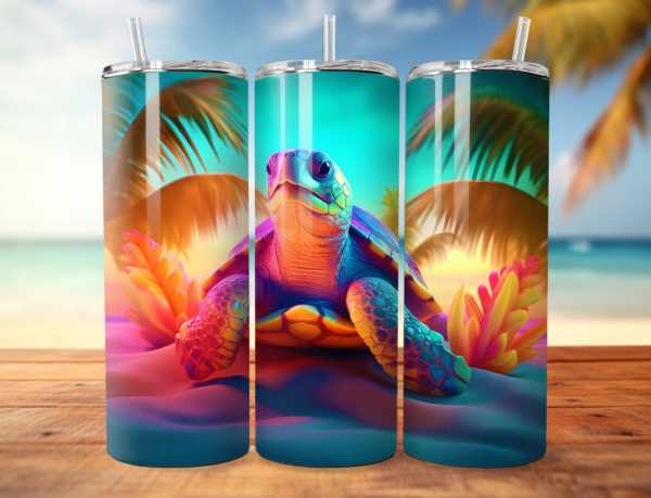 20oz Sea Turtle Tumbler